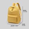 Large Capacity Corduroy Backpack Lightweight Students Daypack Students School Bag  Travel