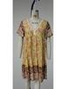 Summer French Retro V-neck Floral Dress - Beach Vacation Style for Women