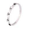 Starry Sky Silver Titanium Steel Bracelet for Women - High-End, Versatile, Full Diamond, Non-Fading Fashion Accessory