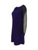 Elegant U-neck Mesh Long Sleeve Dress - Casual, Slightly Mature Style