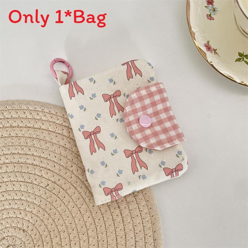 Modern Minimalist Coin Wallet With Polyester Fabric For Makeup And Card Storage