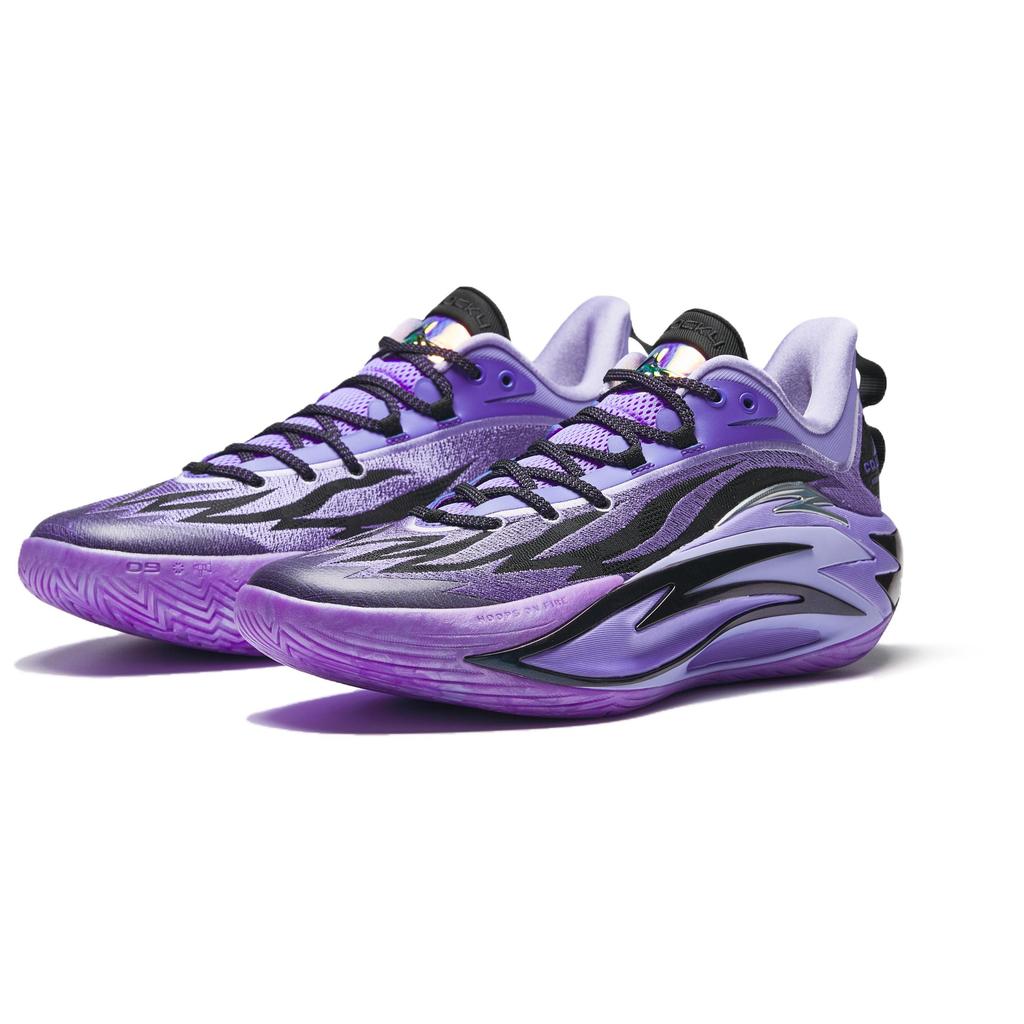 Anta A-Shock Pro 7 Nebula Professional Basketball Shoes Men Sneakers Purple 112531126-2