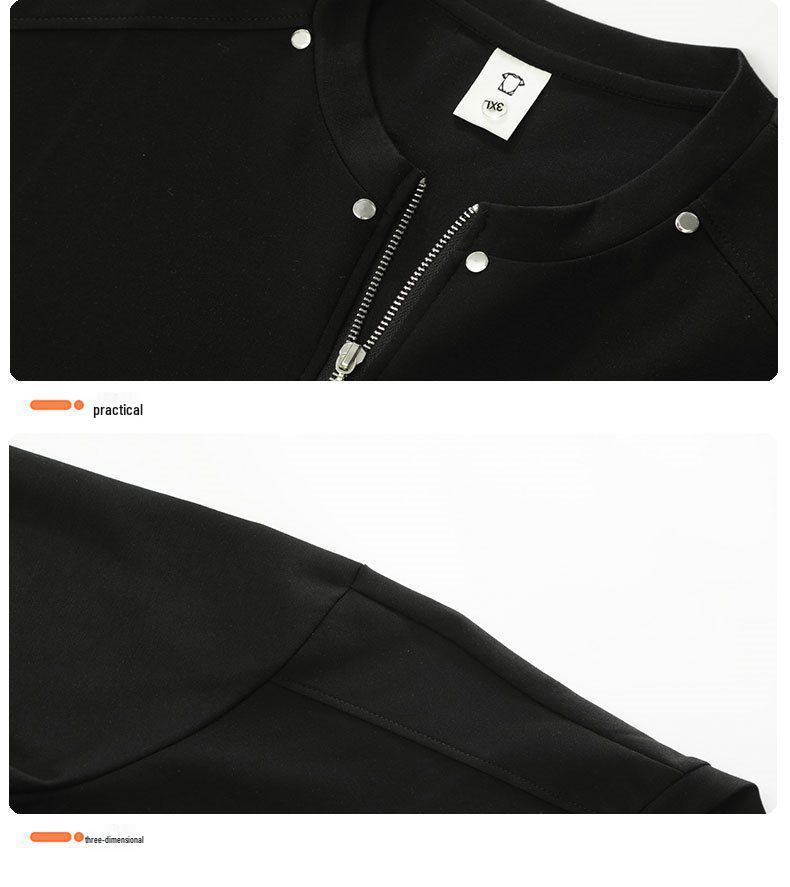 Men's 2026 Summer Ice Silk Quick-Dry Short-Sleeve T-shirt – Round Neck Polo Style