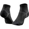 DECATHLON Hike 500 Simple, Breathable and Comfortable Casual Mid-Leg Socks Unisex Pair Black