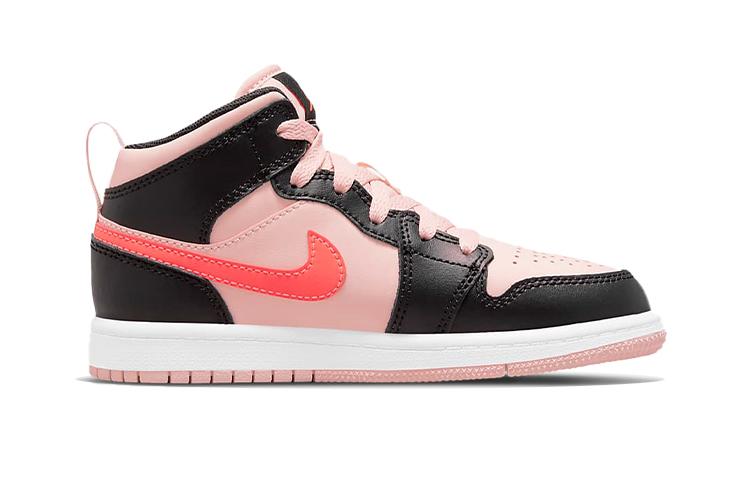 Jordan 1 Mid PS Black Pink Crimson 640734-604