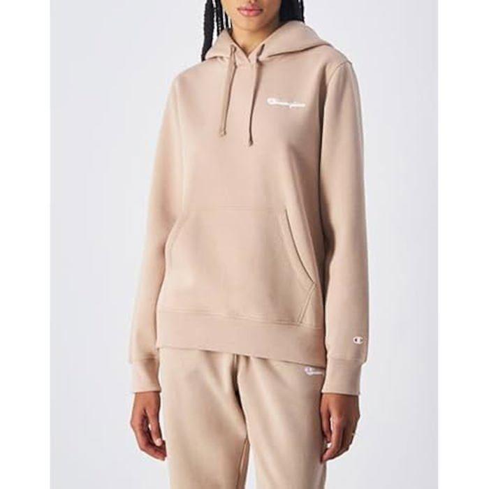 Sweatshirt À Capuche - CHAMPION - Femme - Brun - Manches Longues - Col Capuche