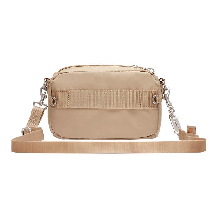 New Nike Fabric Fanny Pack, Handheld Bag, Shoulder Bag, Crossbody Bag Regular Unisex Desert Yellow Brown Lime Gray CW9304-250