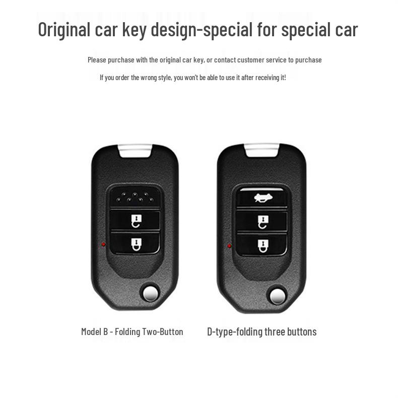 Folding Key Case for 9.5th Gen Accord, Civic, XRV, Fit, CRV, Jade
