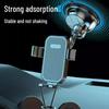 Universal Gravity Car Phone Holder with Suction Cup for Windshield, Dashboard, and Center Console.