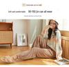 Jinhan Autumn/Winter Fairy Warm Fleece Pajama Pants - Thick, Loose, and Cozy for Home