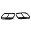 Quad Exhaust Tip Decorative Frames for Honda CLS W218 Enhance Performance and Enhance Aesthetic Appeal with Stylish Tailpipe Trim (2012-2017) -