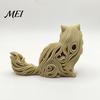 Artistic Persian Cat Statue 3D Printed Ornament, Hollow Animal Figurine Delicate Texture Design, Decor Compact Desktop Decor, Creative Gift