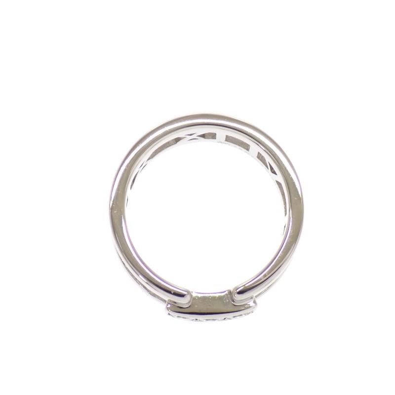 TIFFANY&Co.  # 8(Tamanho JP) anel ouro branco K18 Mulheres
