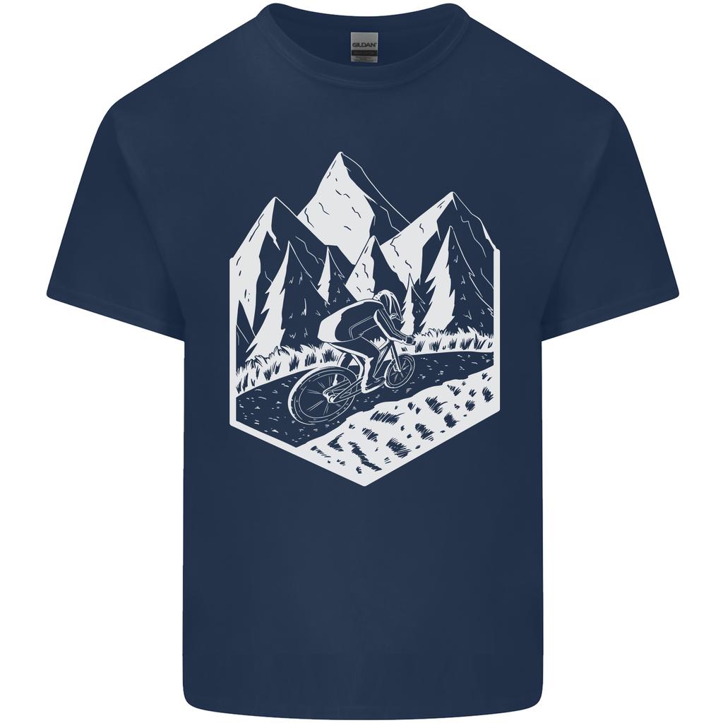 DH Downhill Mountain Biking Cycling Bicycle Unisexs Light Cotton TShirt