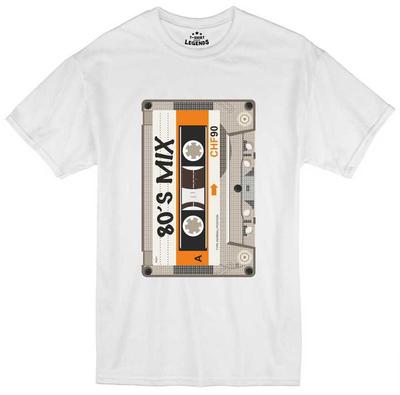 80'S C90 Cassette Mix Tape Retro Music Regular Fit Tee Unisex T-Shirt