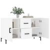 VidaXL Sideboard Weiß 100x36x60 cm Holzwerkstoff