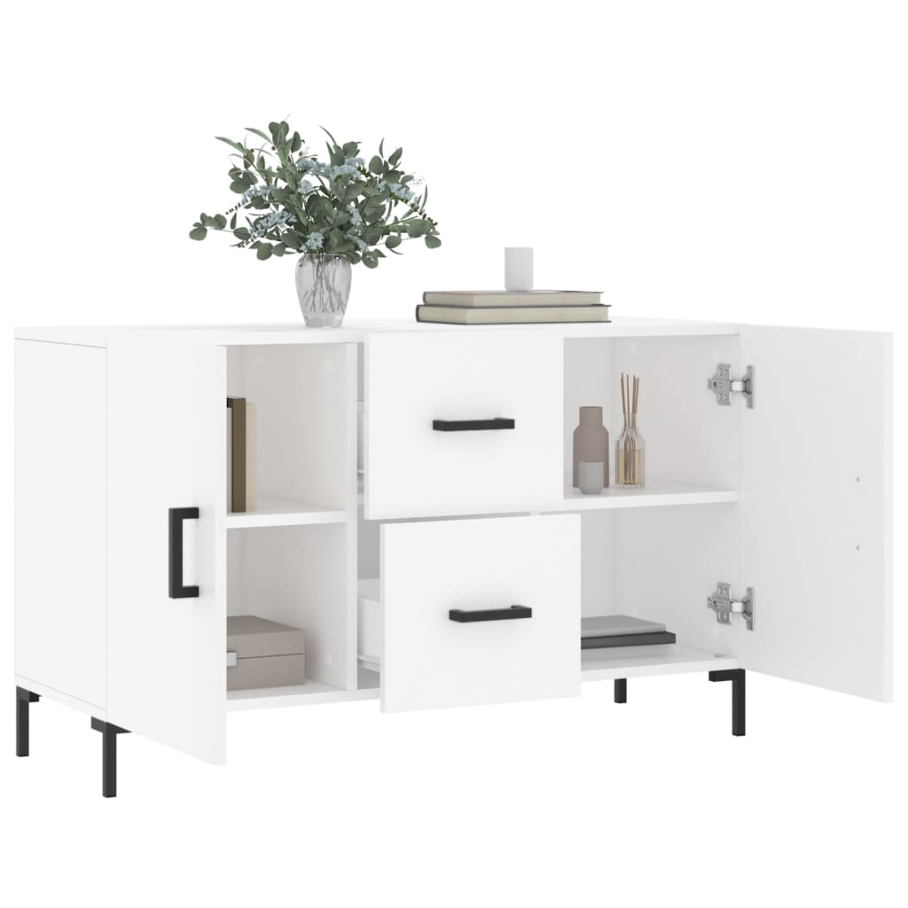 VidaXL Sideboard Weiß 100x36x60 cm Holzwerkstoff