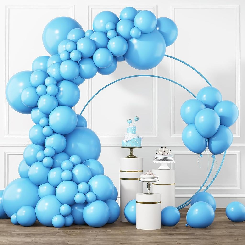 105PCS Pink Latex Balloon Set, Suitable for Birthdays, Graduation Ceremonies, Weddings, Anniversaries, and Party Decorations