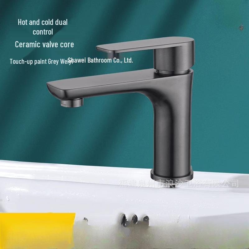 

TLXT Stainless Steel Hot & Cold Washbasin Faucet