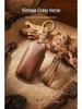 Retro Leather Key Cover for GAC Aion Y/S70/80