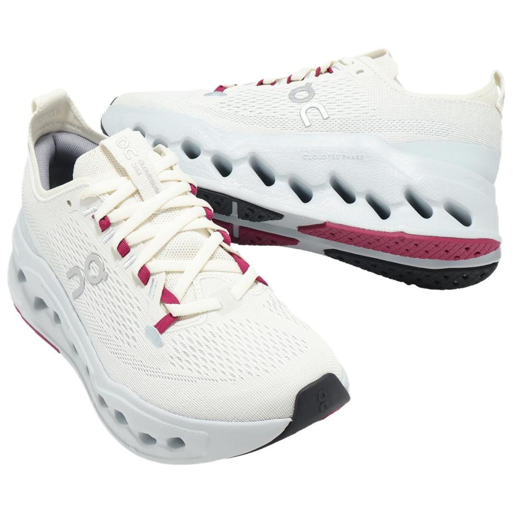 ON  Cloudsurfer Max Marfil Ártico Zapatillas para Mujer Blanco 3WF30224290