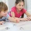 Metal Wire Mind Brain Teaser Puzzles Metal Montessori Puzzle Toys Children Adults Interactive Reliever Educational Toy