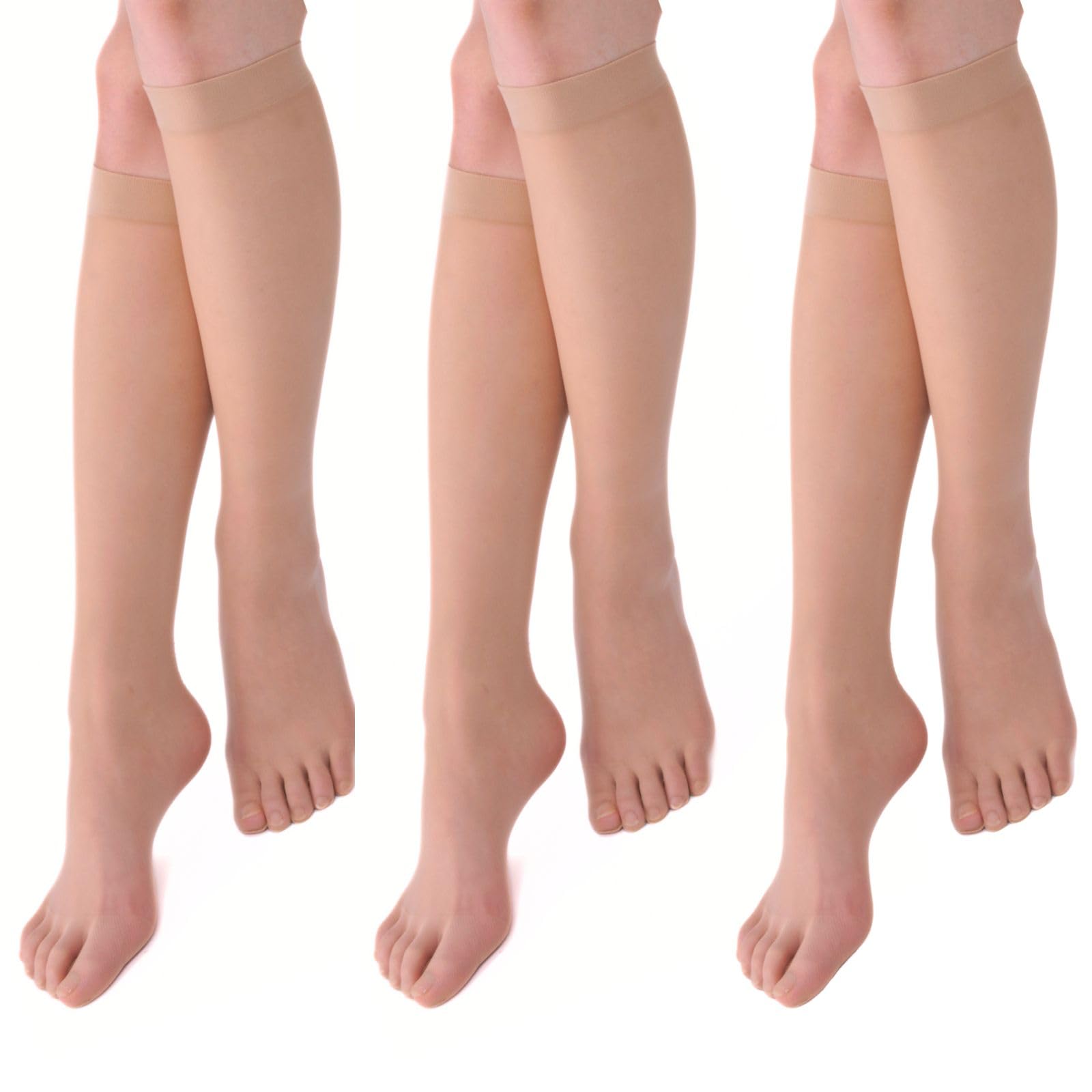 

compression SHAPE bare skin sunny beautiful beautiful made in Japan cm [Revual] 5-toed stockings, type, stockings/knee-length socks, beige, color,