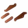 KF Aluminum Shock Plates - Rear for Tamiya Frog/Subaru Brat Blackfoot/Monster Beetle