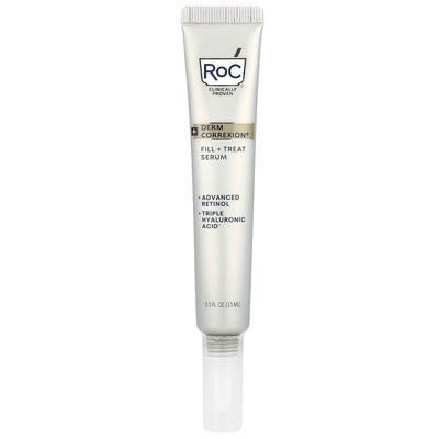 RoC Derm Correxion Peel Treat Serum with Retinol & Triple Hyaluronic Acid, 15ml