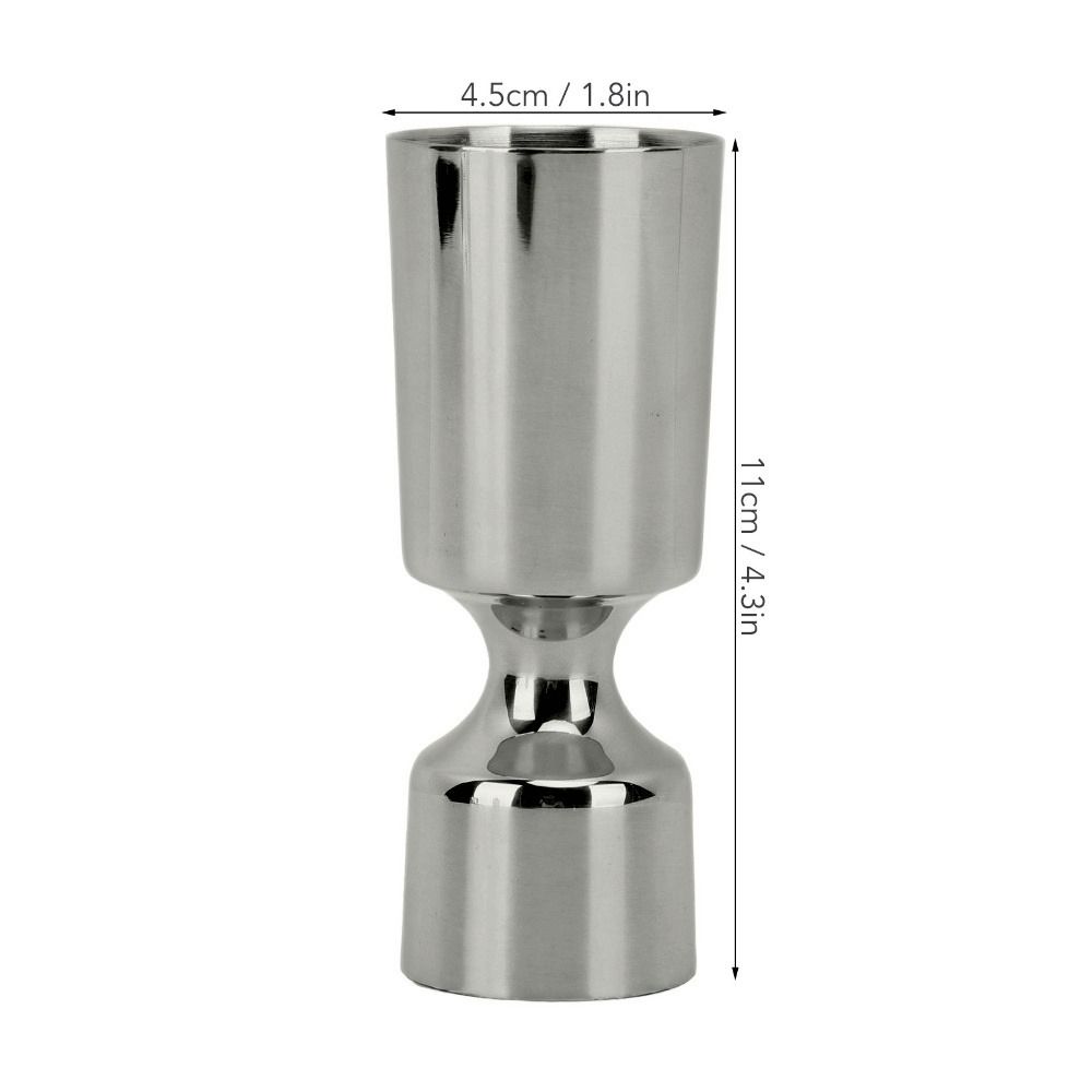 Dual Ounce Scales Cocktail Jigger Clear Scale Bar Tool Pourer Bar Tool Stainless Steel Jigger  Bar