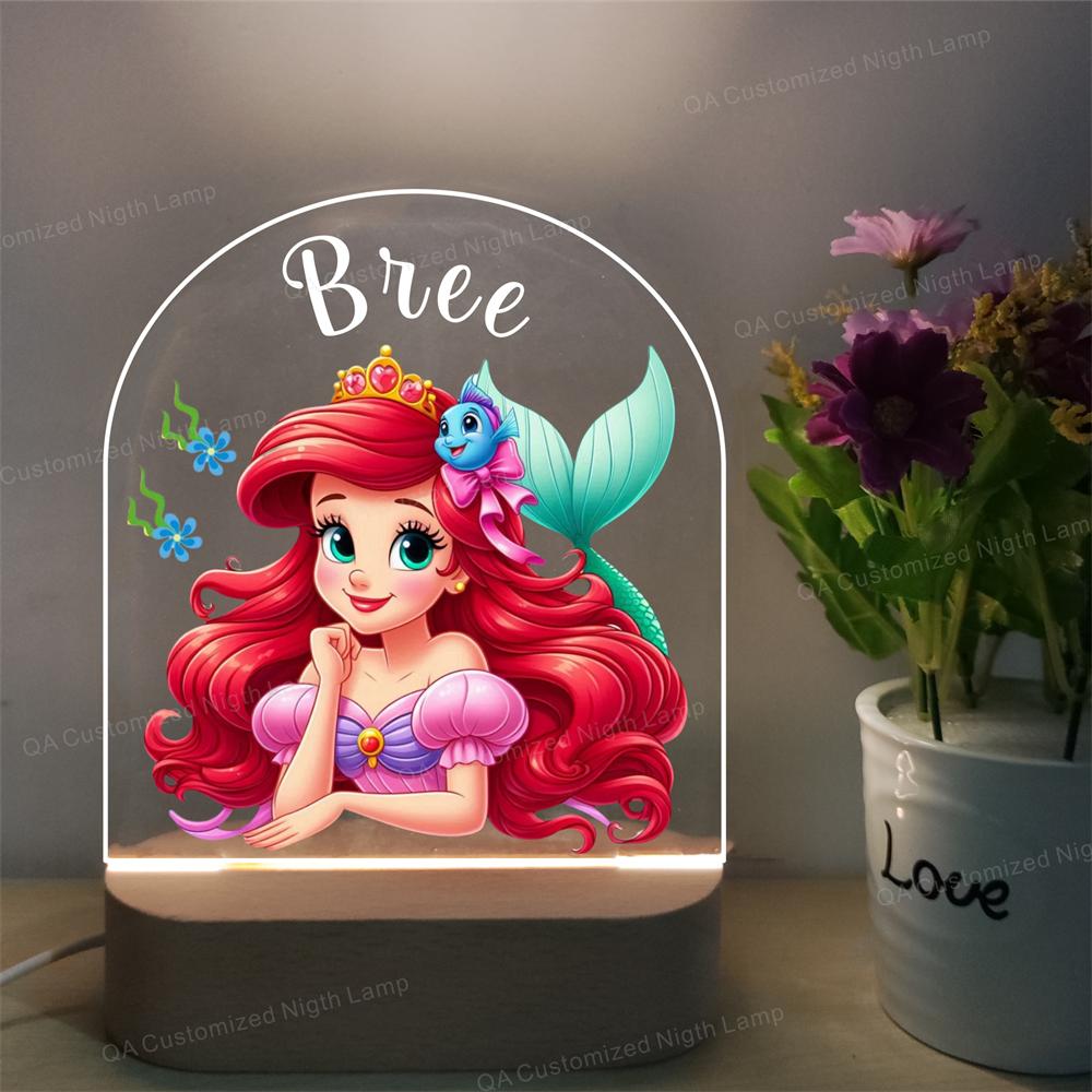 Kids Name Night Light Customized Acrylic Night Lamp Birthday Gift Christmas Present
