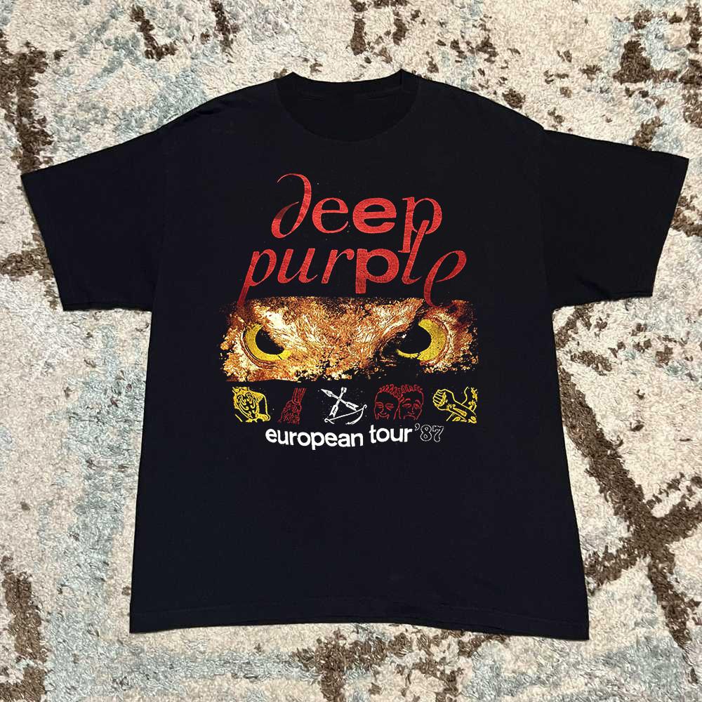 

Rare Deep Purple Band European tour T-shirt Size S to 5XL NZ186 FREE SHIPPING Unisex T-Shirt M