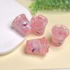 100pcs Kawaii Simulation Milk Bottle Ice Drink Resin Cabochon Mini Crafts For DIY Kitchen Toys Doll House Accessories
