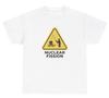 Nuclear Fission Fishing Pun T Shirt Funny Fisherman Grandpa Hobby Meme Humor Tee
