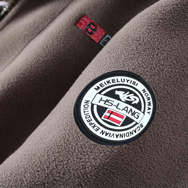 Bunda Podzimní a Zimní Pánská Oboustranná Vata Teplá Ležérní Volná Bunda