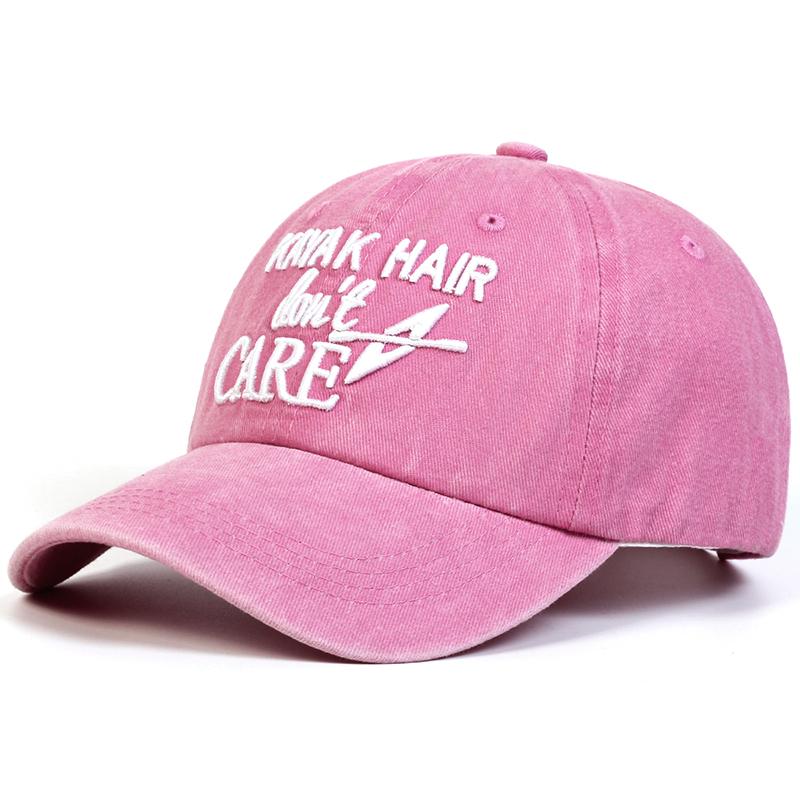 And Women Letter Print Wash Baseball Cap Vintage Outdoor Use Adjustable Sunscreen Leisure Hat Spring Autumn Travel Tourism Vacation 1Piece For Men