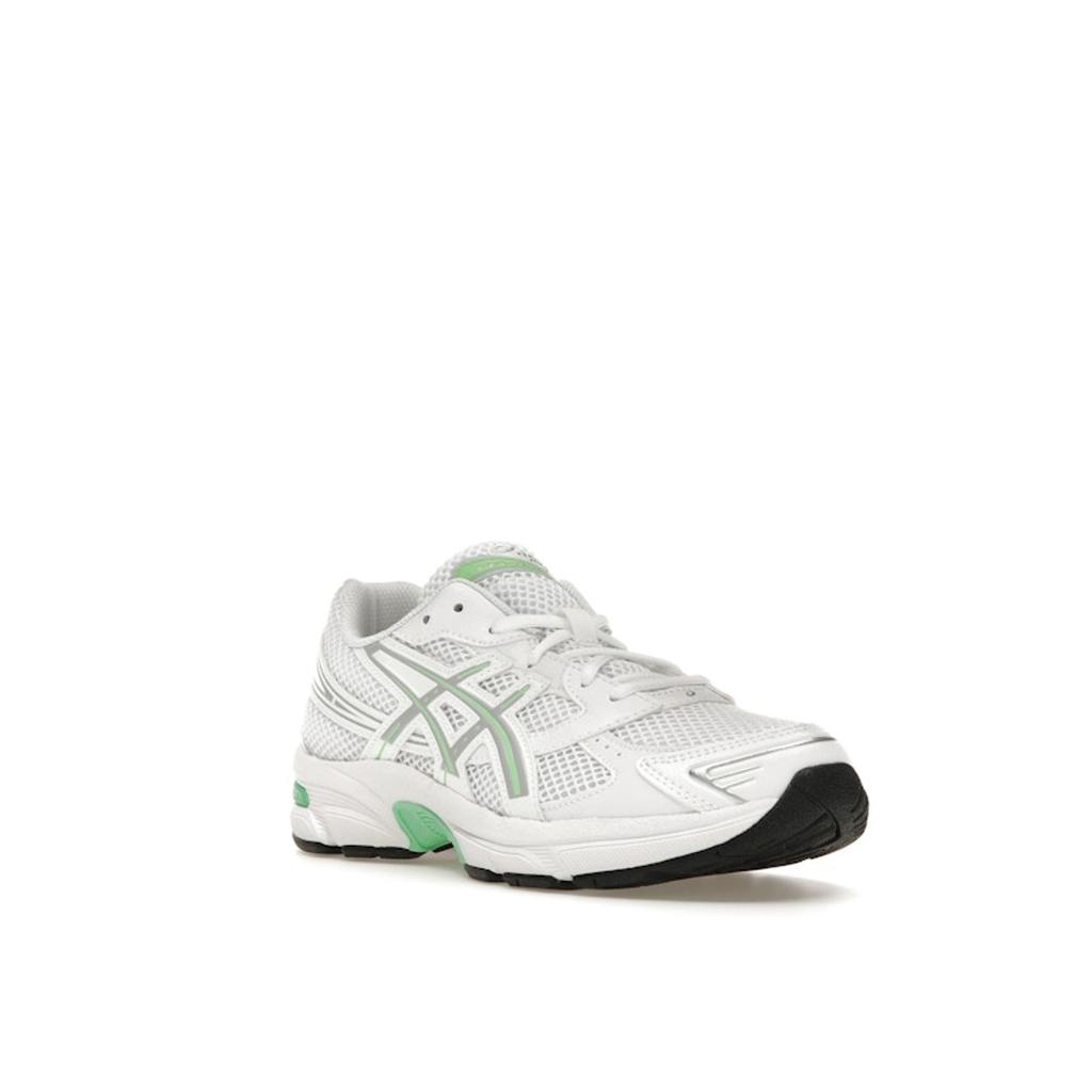 ASICS Gel 1130 GS White Piedmont Grey Green Kids Sneakers 1204A163-106