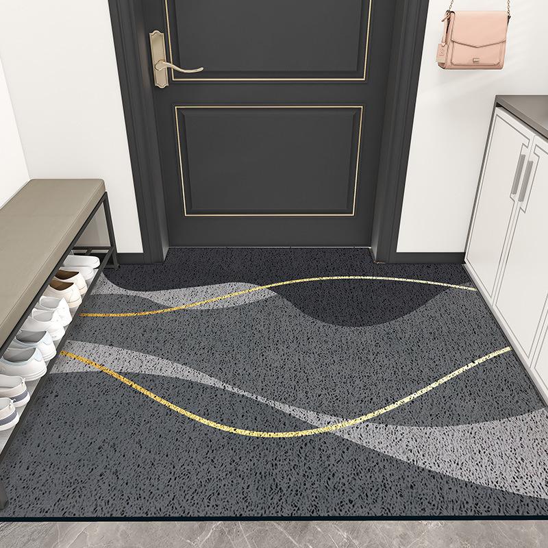 Entrance Door Mat Floor Mat Household Foyer Entrance Mat Wear-resistant and Anti Slip Foot Mat