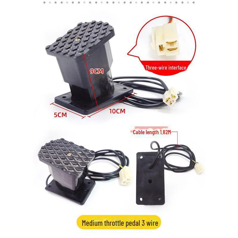 

Водонепроницаемый, устойчивый к падениям электрический трехколесный экскурсионный автомобиль с педалью газа и регулятором скорости.