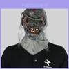 Máscara de Zumbi Cinzento Aterrorizante Para Festas de Halloween e Eventos com Tema de Terror Perfeita Para Fantasias Gore