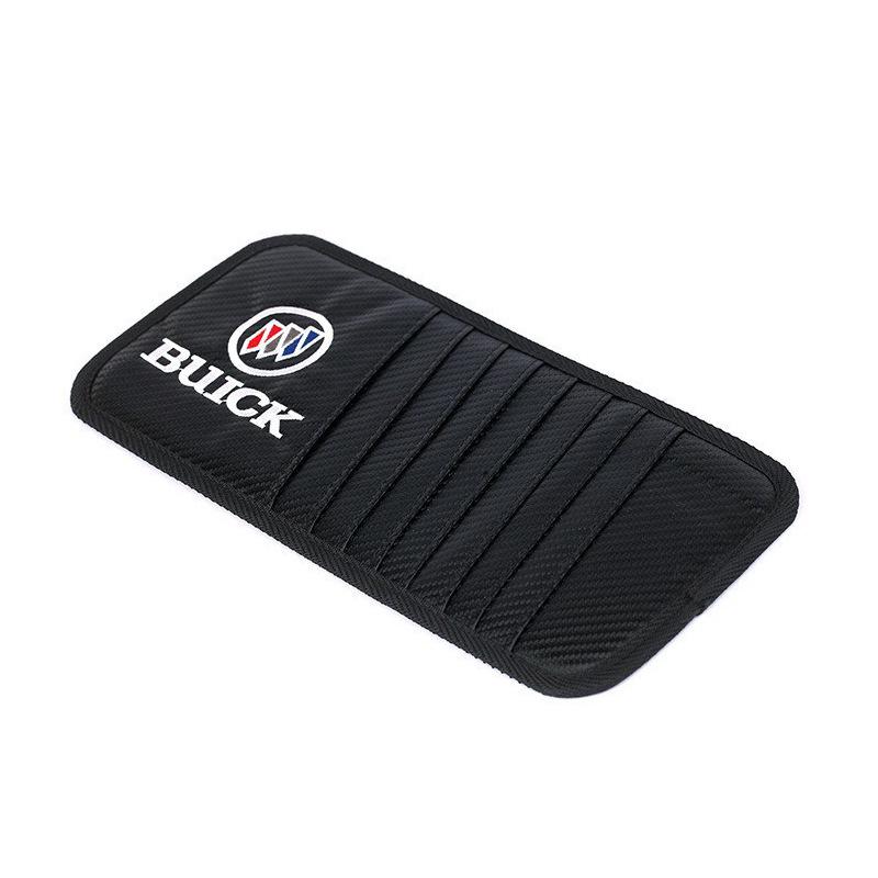 Buick Logo Car Sun Visor CD Holder - Carbon Fiber DIY Decoration