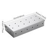 Outdoor Bbq Smoking Box, Lychee Wood Smoking Box, Thickened Stainless Steel Bbq Tool, Smoked Meat Box, Charcoal Box