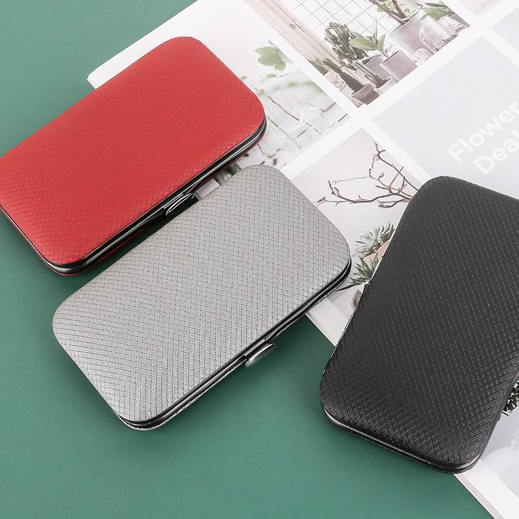 8-Piece Leather Nail Clipper Set: Multi-functional Manicure & Pedicure Tools Gift Set