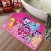 Children Animation L-Little P-Pony Bathroom Mat Kids Room Bedroom Decoration Balcony Anti-Slip Doormat Living Room Welcome Rug