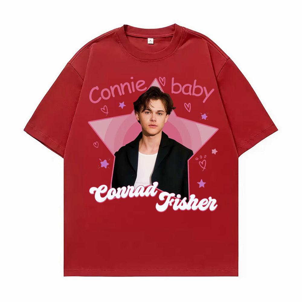 Team Conrad Fisher Connie Baby Graphics T Shirts Men Women Fashion Harajuku Fashion T Shirt Vintage Summer High Quality Tshirts S