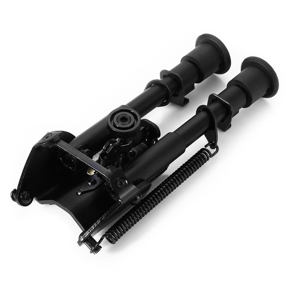 Foldable Bipod Adjustable 6 9 Inch Legs Sniper Hunting Riflescope Bipod Sling Swivel