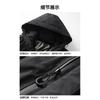 Casual Men's Charging Cotton Jacket Winter Port Style Loose Windproof Plus Size Hooded Waterproof Warm Solid Color Jacket Cotton Jacket