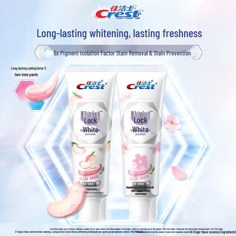 Crest 3D White Lock White Toothpaste