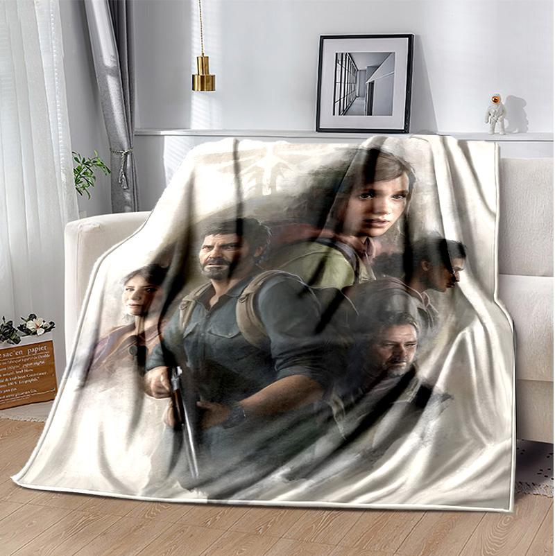 Lost Flannel Blanket Soft Warm All-Season Throw, Design for Camping, Car Travel, Hiking Sofa, Bed, Office Perfect Gift for Parties
