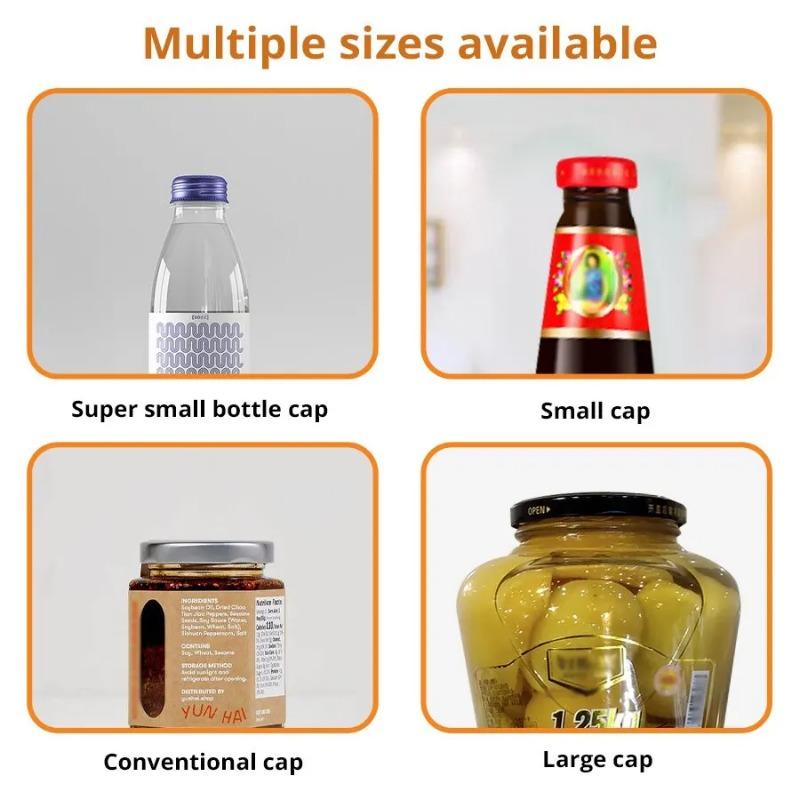 Kitchen Gadgets Capping Tool Can Opener Glass Can Opener Portable Lid Opener Adjustable Can Opener Glasses Jar Lid Opener
